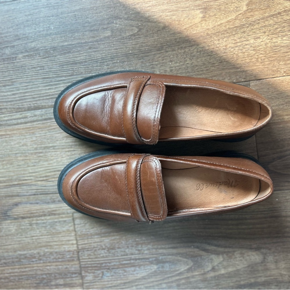 Madewell the Bradley lugsole chunky loafer